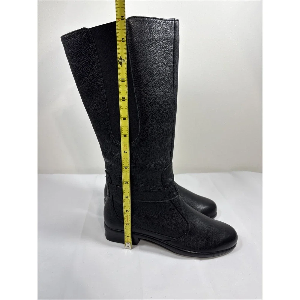 Naot Women Viento Knee High Boots 35/4-4.5 Black Leather Water Resistant Confort